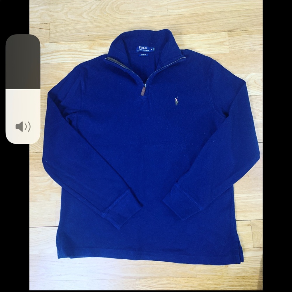 Polo Ralph Lauren Quarter Zip (NAVY) size Medium M